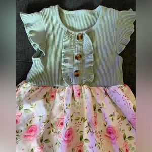 Girls 2T/3T (EU 92) Floral Dress